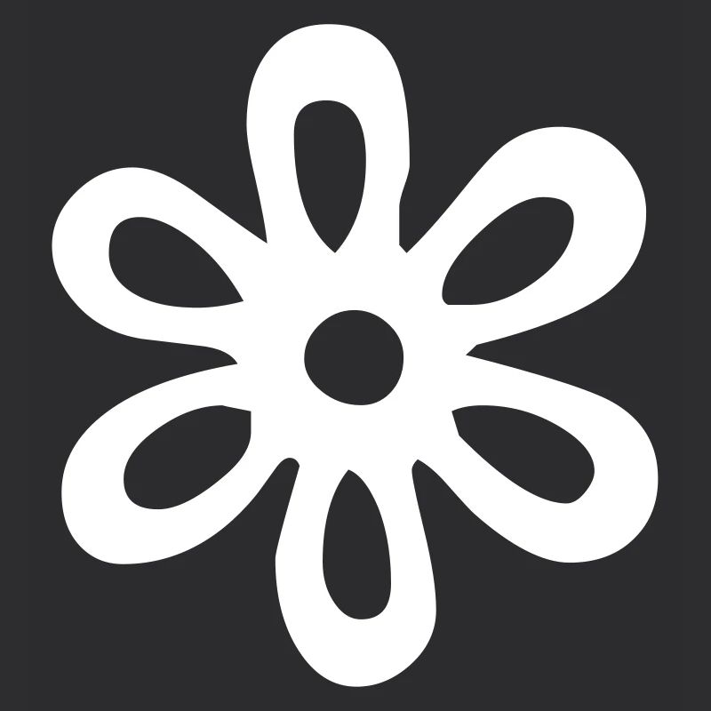 Ornament oder weisse Blume (Vectorgraphic)