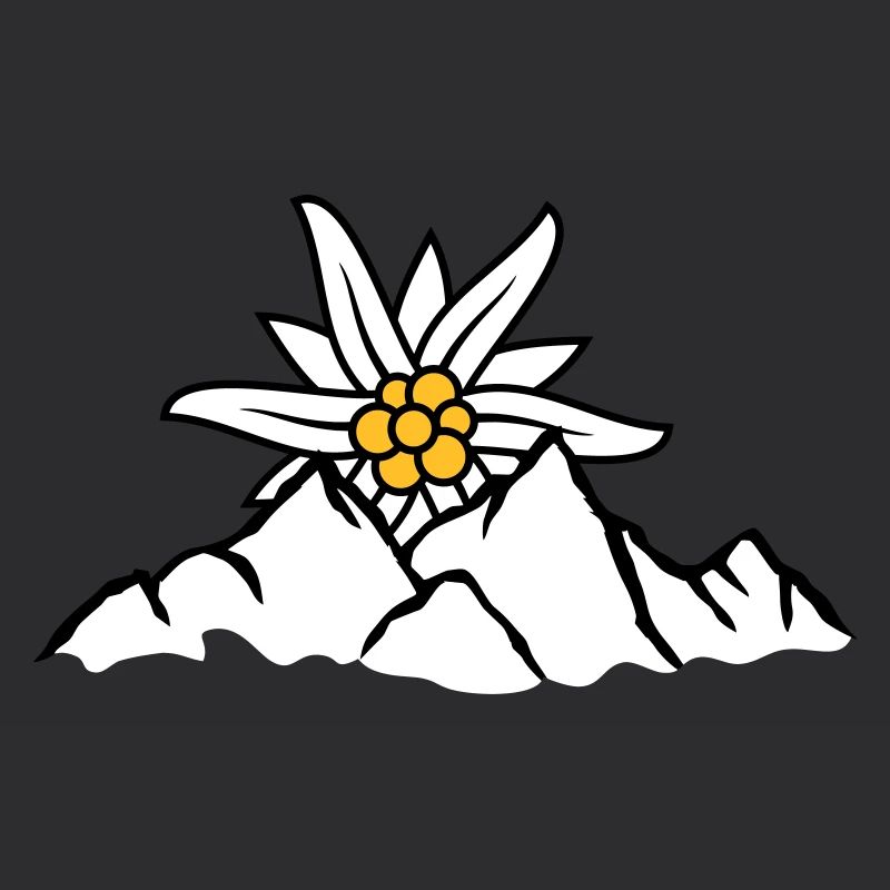 Fleur de montagne du soleil Edelweiss