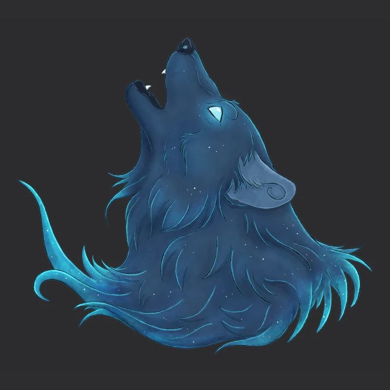 Heulender blauer Wolf - Guide Loup Bleu