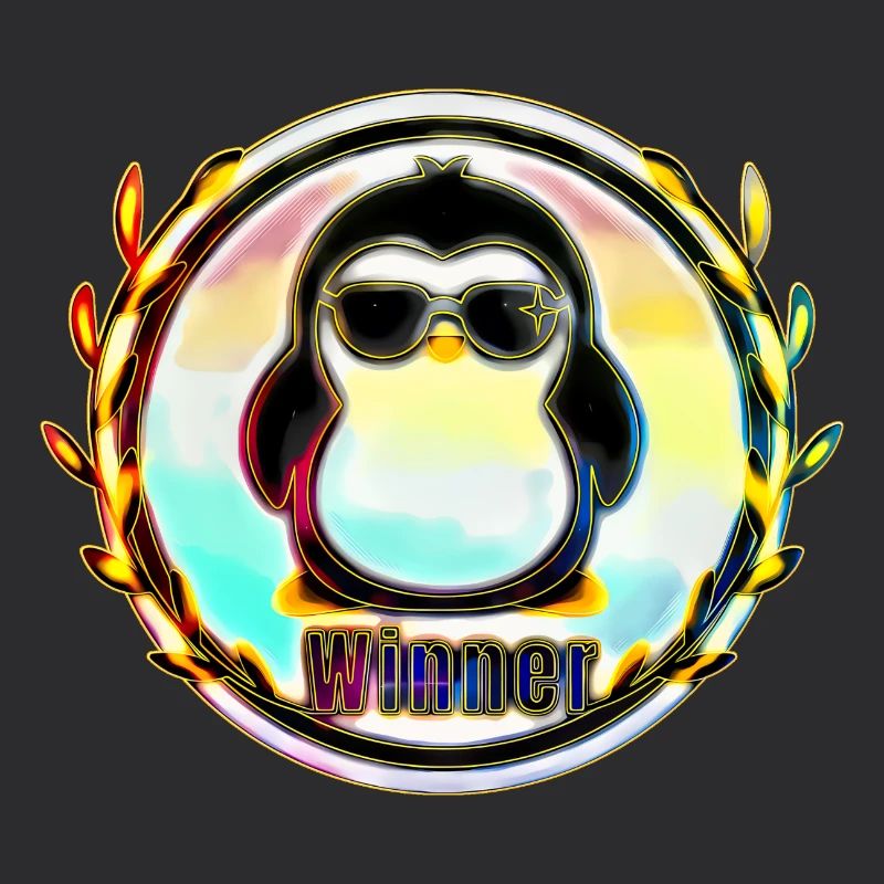 Sieger Pinguin Abzeichen