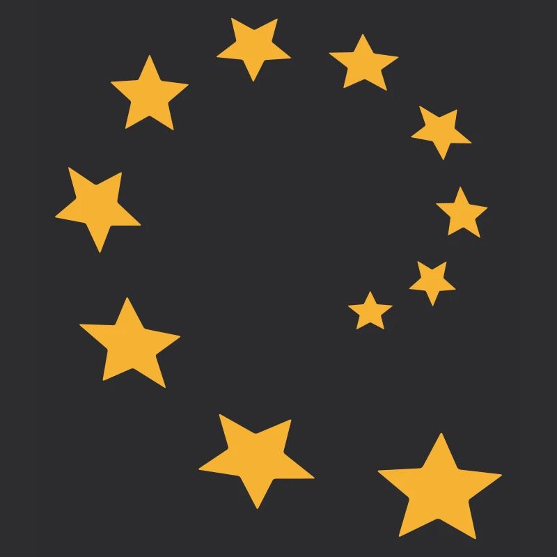 Cercle d’étoiles déformé 2