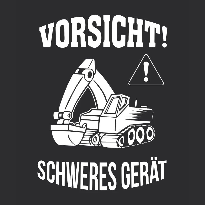 Bagger Baggerfahrer Baugeräteführer Schweres Gerät