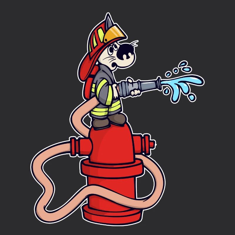 Fire hose fire brigade fire protection rescuer