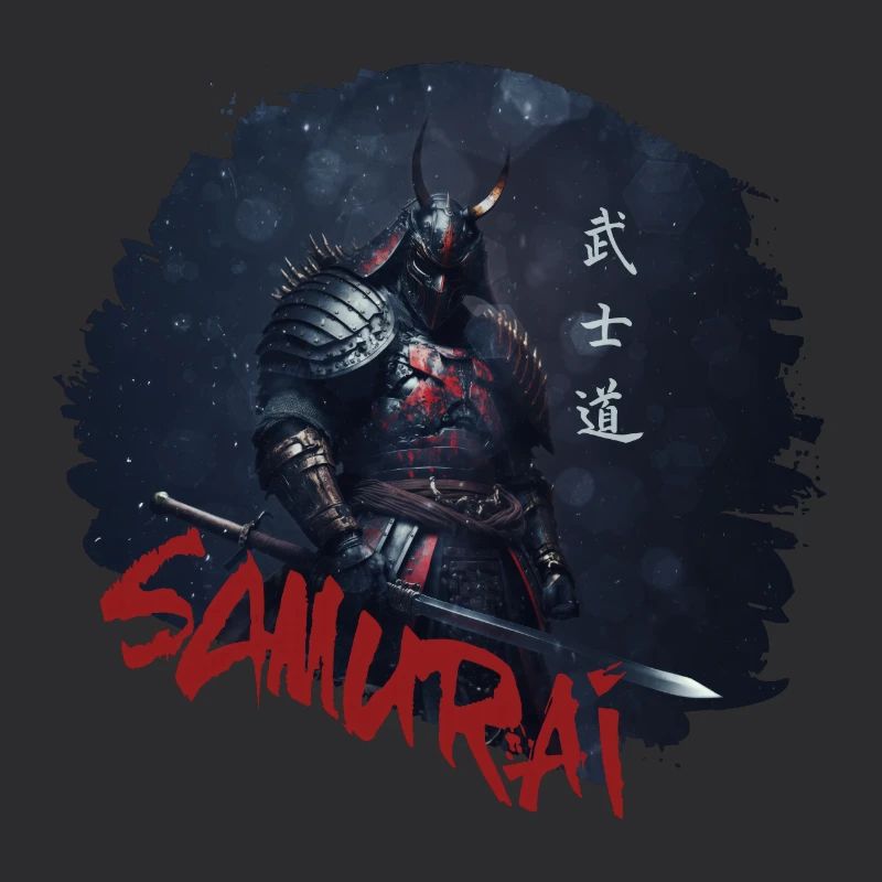 Samurai Krieger mit Katana