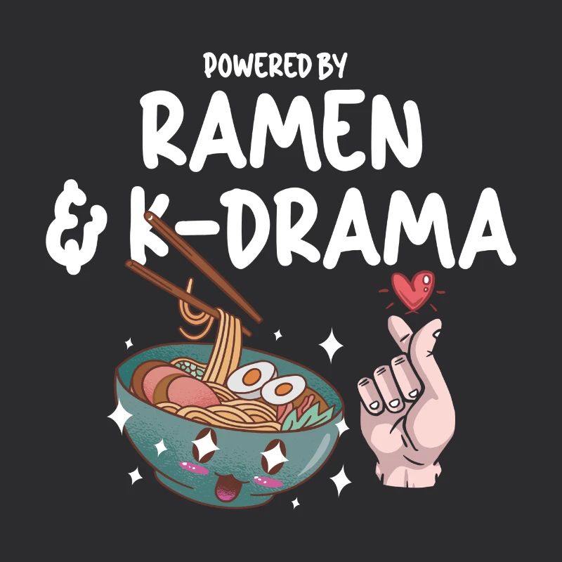 Powered by ramen and K-drama