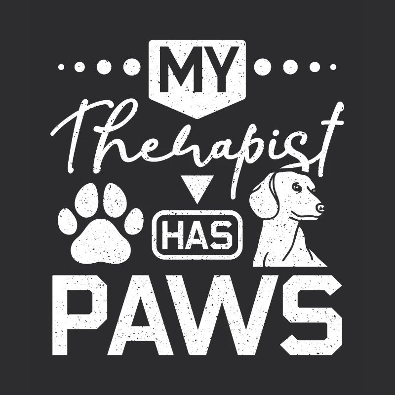 My therapist has paws dachshund