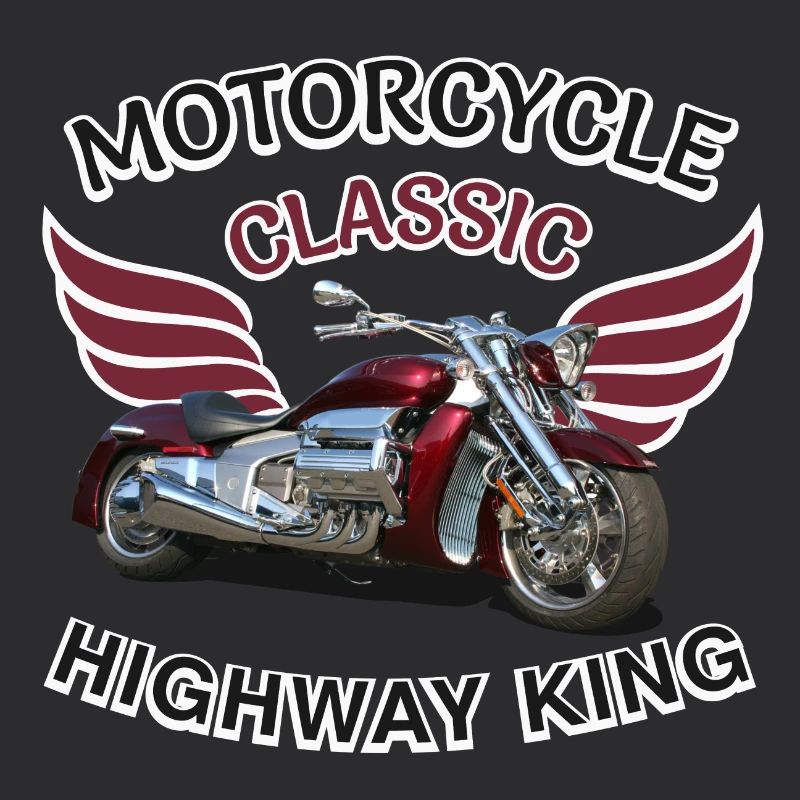 Classic Biker Vintage Retro Motorcycle Speed Demon