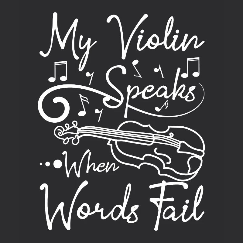 My violin speaks when words fail