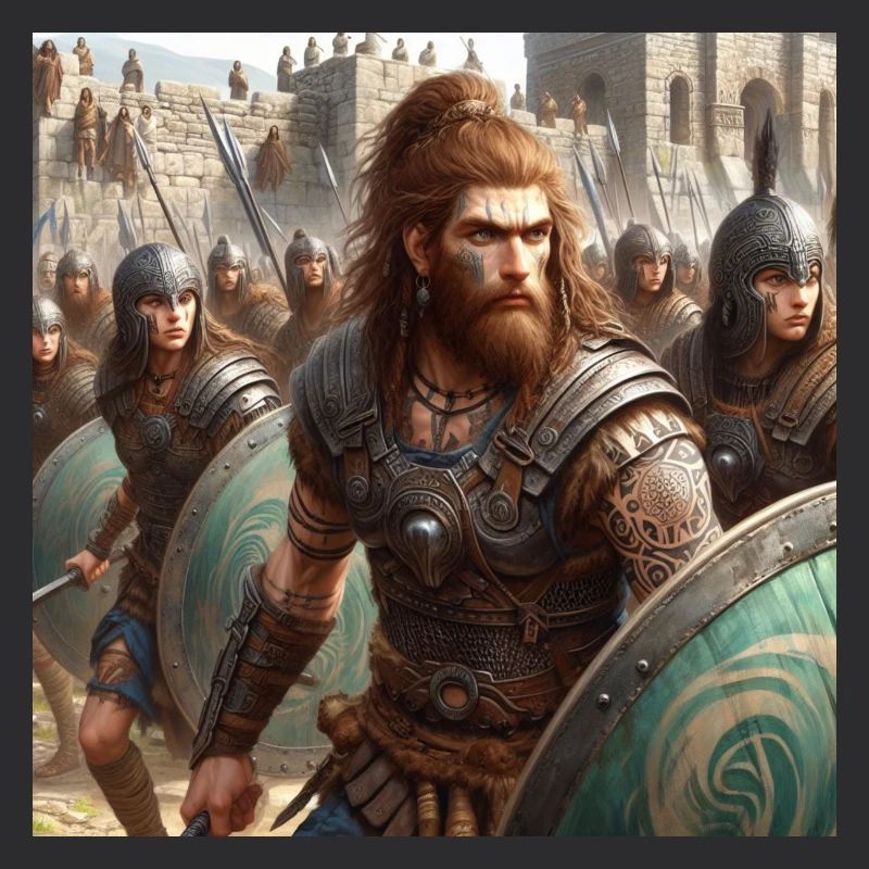 Keltiberer verteidigen Numancia