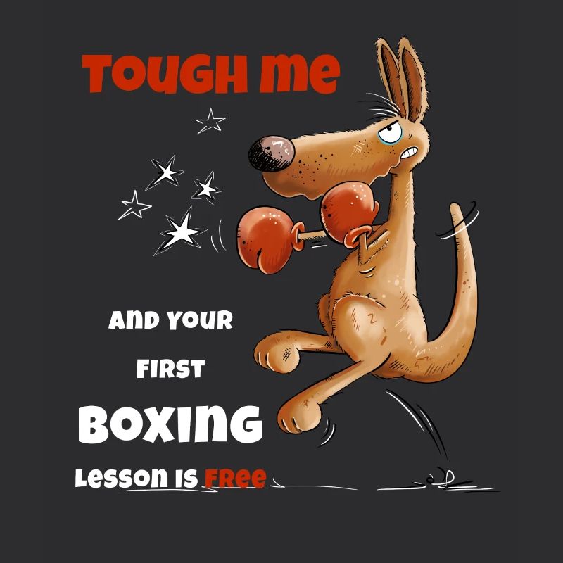 Tough Me Boxing Lesson Boxer Kangaroo