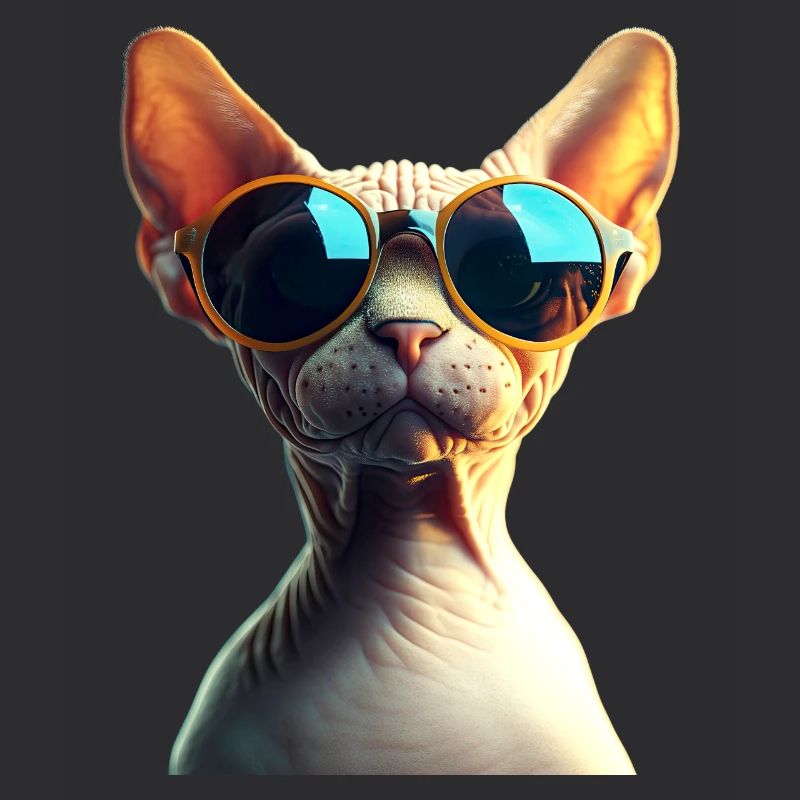 Chat Sphynx Chat Sphynx Chat Canadien Mignon Sphinx