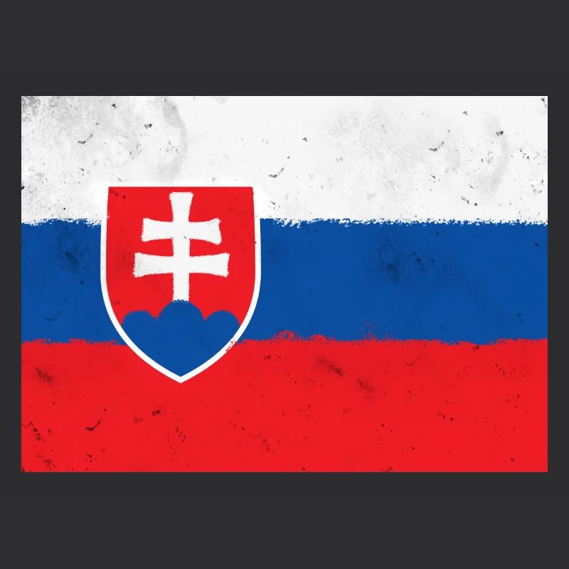 Flagge der Slowakei
