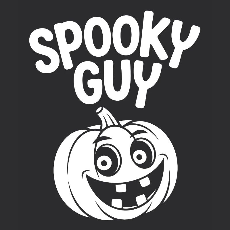 Impression drôle de citrouille d'Halloween