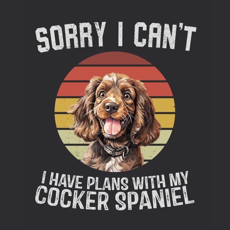 Cocker Spaniel Humorous Quote Design