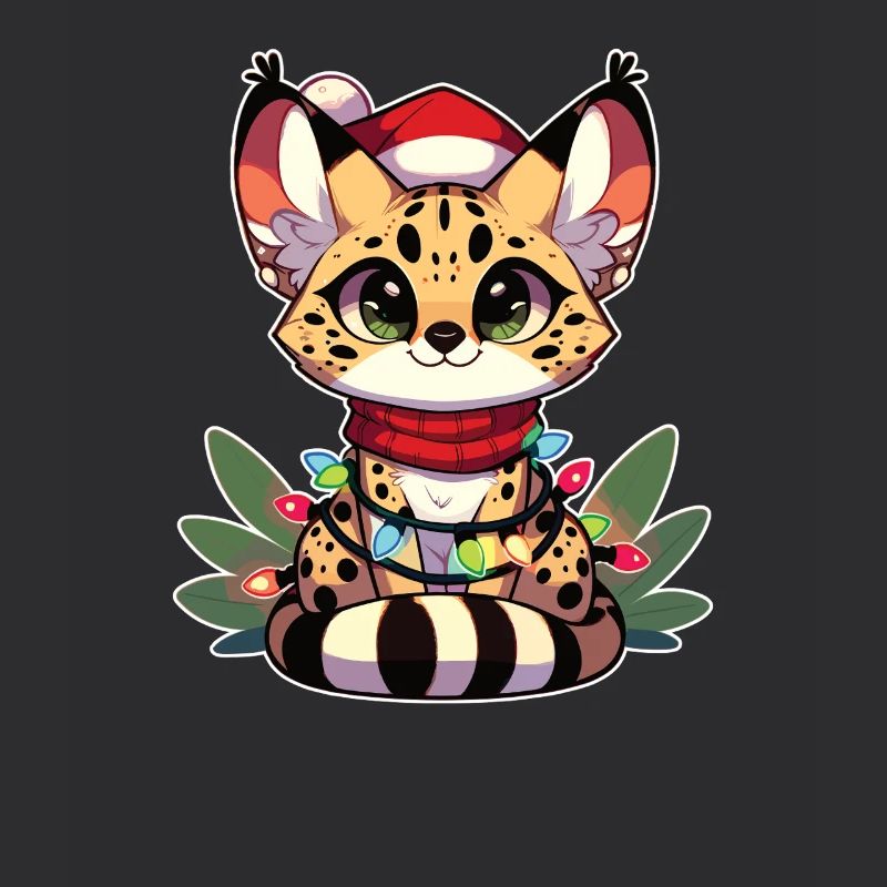 Fées de Noël Chat de Serval