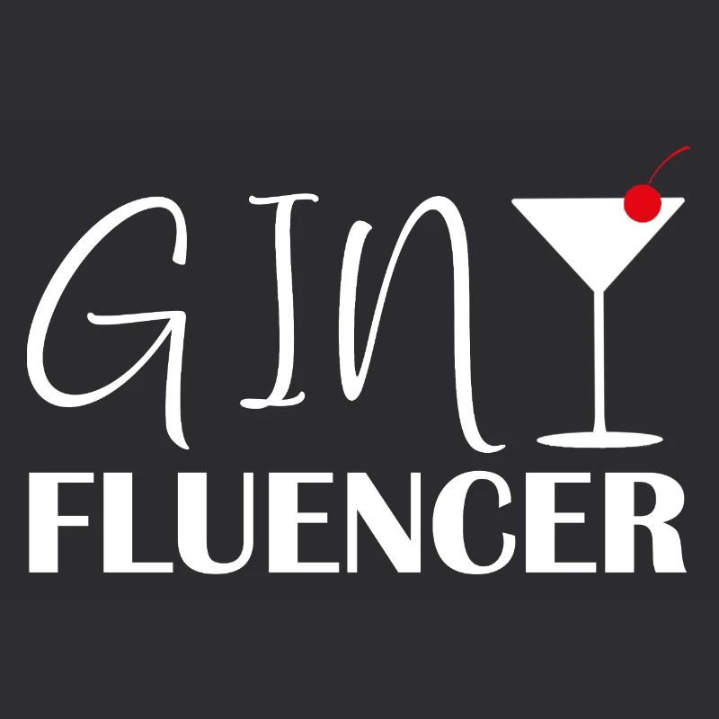 Ginfluencer Gin Statement Gin Trinker Spruch