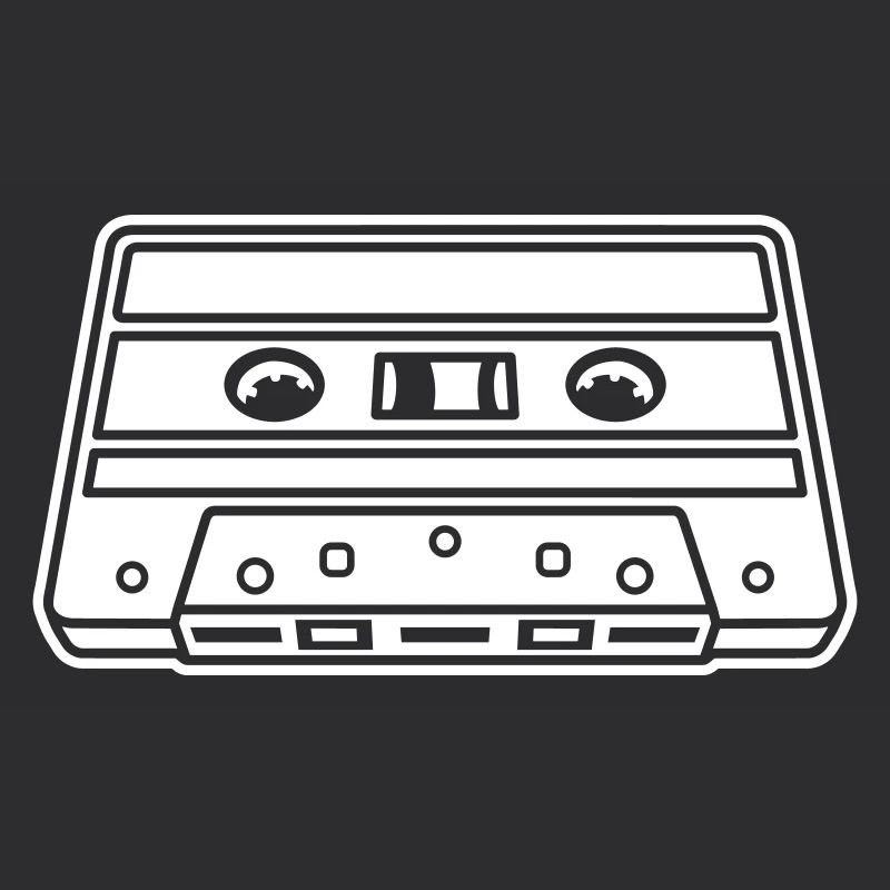 Perspective de la cassette – Conception de mixtape rétro