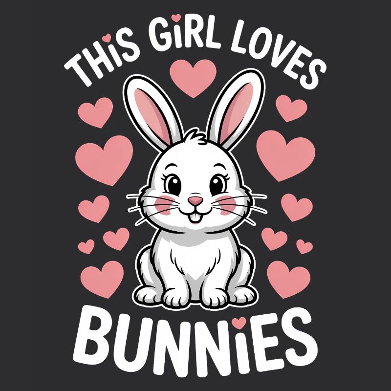 Hasen Spruch Mädchen Kaninchen Fun Hasen Geschenk