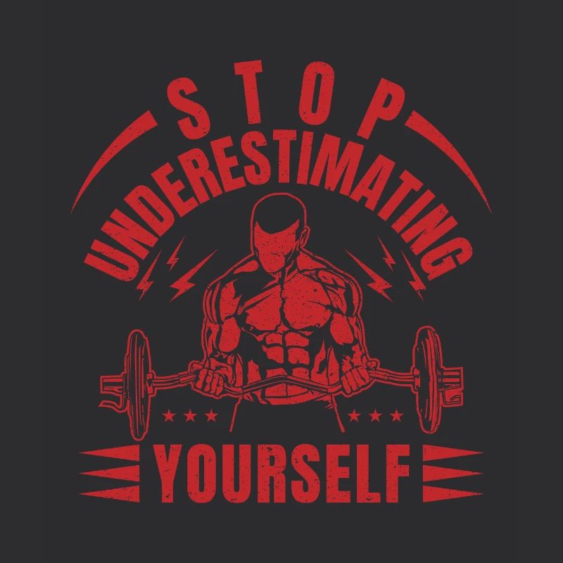 Fitness Motivation Bodybuilder Sous-estimer