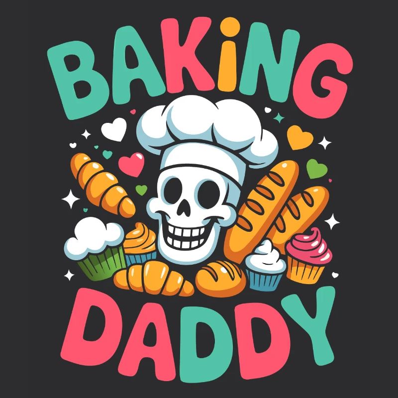 Backen Daddy Schädel Backkunst