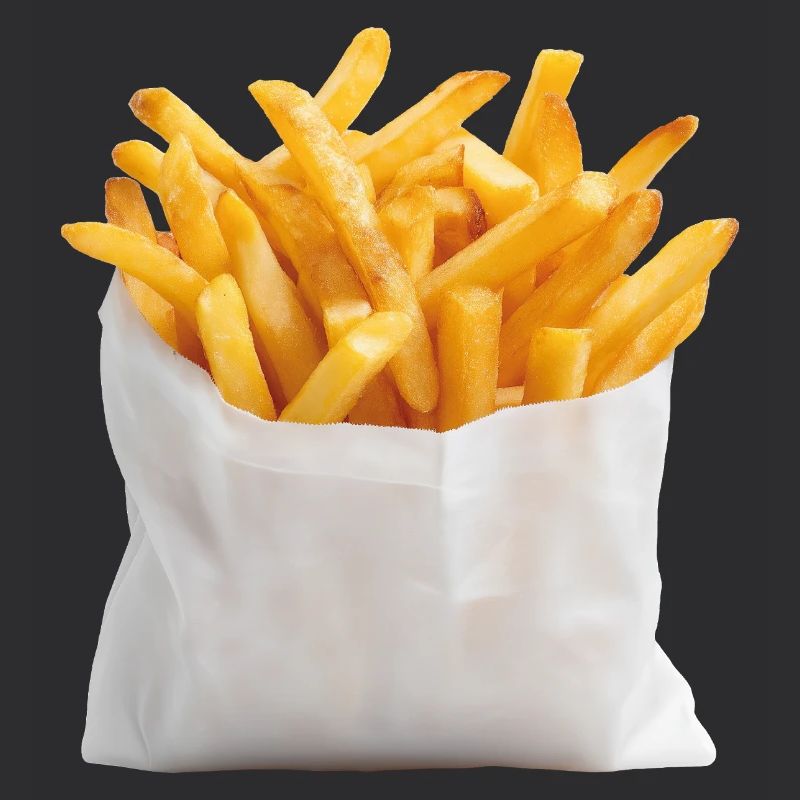 Frites Sac de restauration rapide