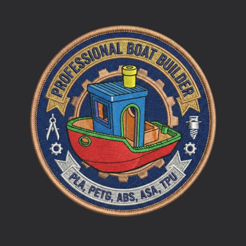 Professioneller Bootsbauer Benchy Patch