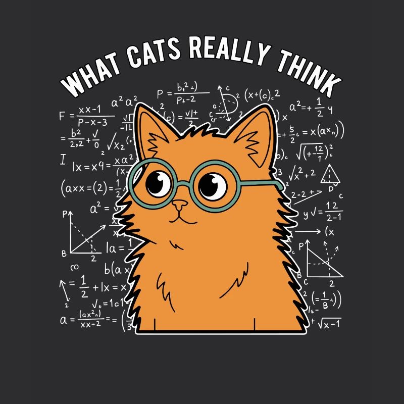 Ce que les chats pensent vraiment : Maths drôles