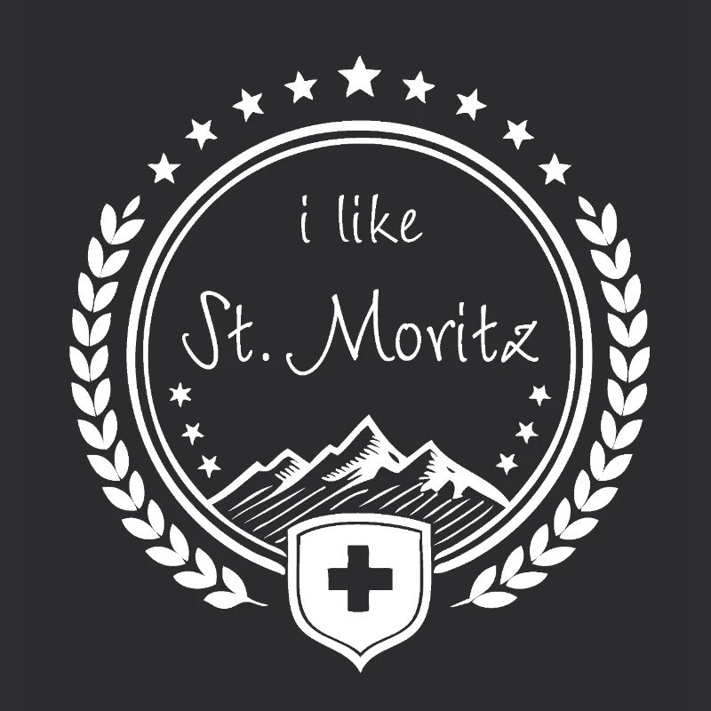 J’aime St. Moritz en Suisse