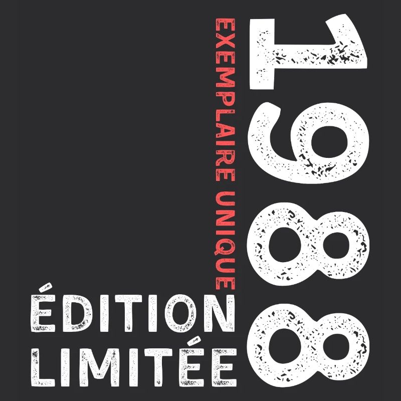 1988 vintage typographic style