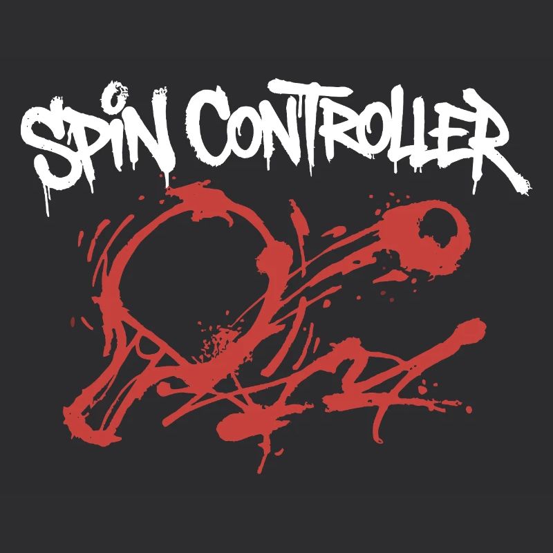 Spin Controller Graffiti
