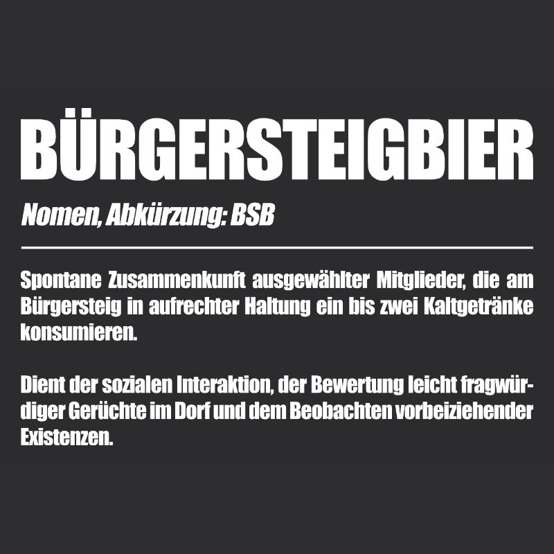 Bürgersteigbier Ortskontrollfahrt OKF
