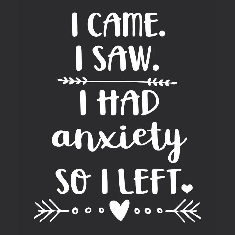 Je suis venu, j’ai vu que j’avais de l’anxiété
