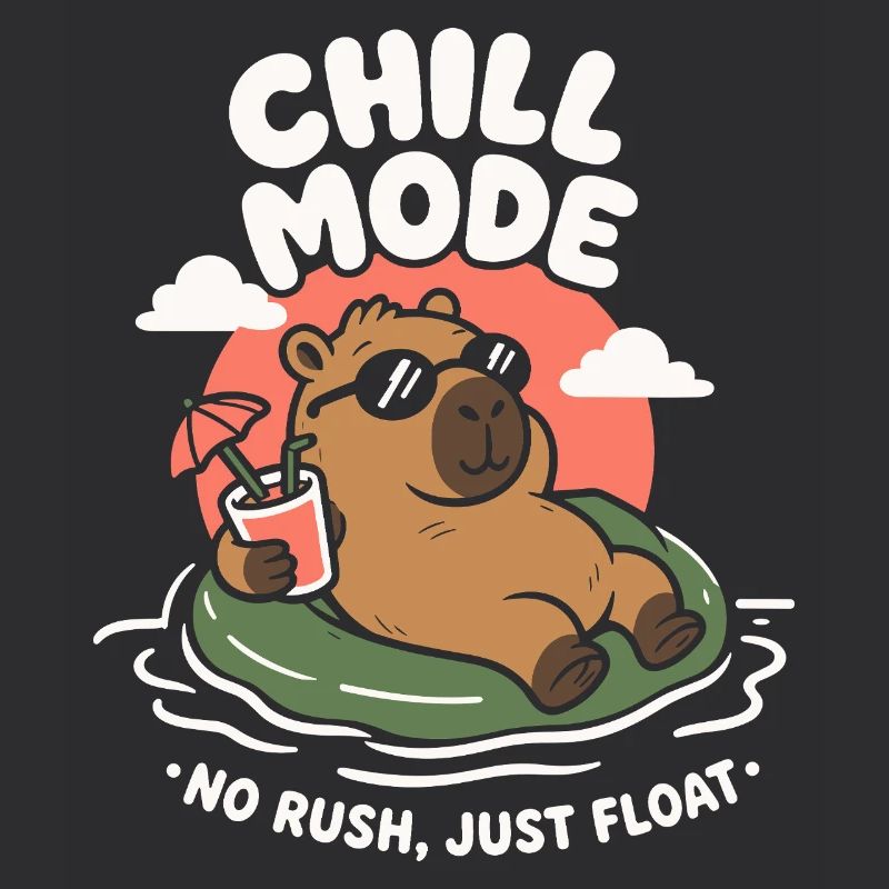 Chill Mode Summer Capybara