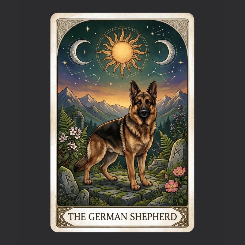 Deutscher Schäferhund Tarot