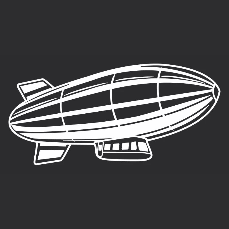 Luftschiff Silhouette Zeppelin