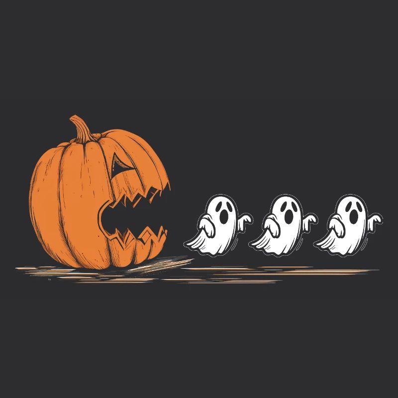 Cracking Pumpkin Ghost Parade