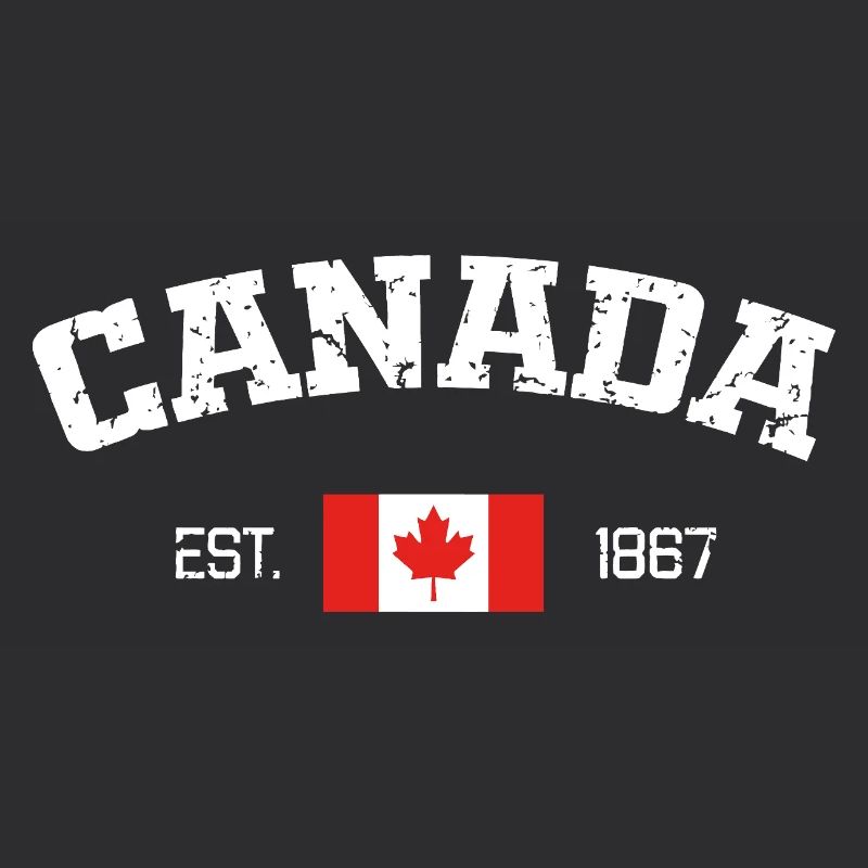 Canada Vintage Maple Crest 1867