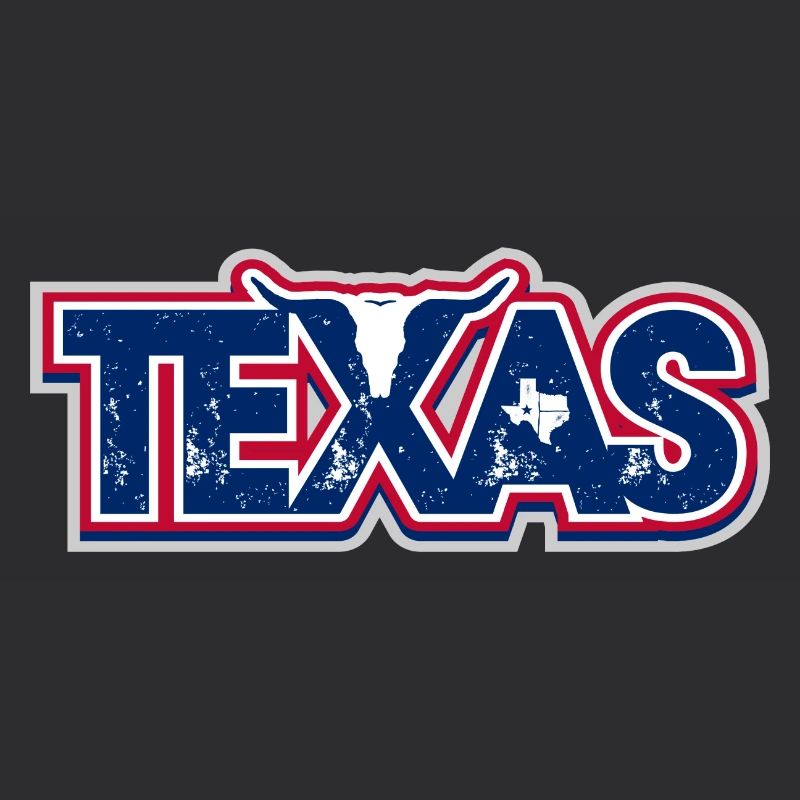 Drapeau en détresse du Texas Longhorn