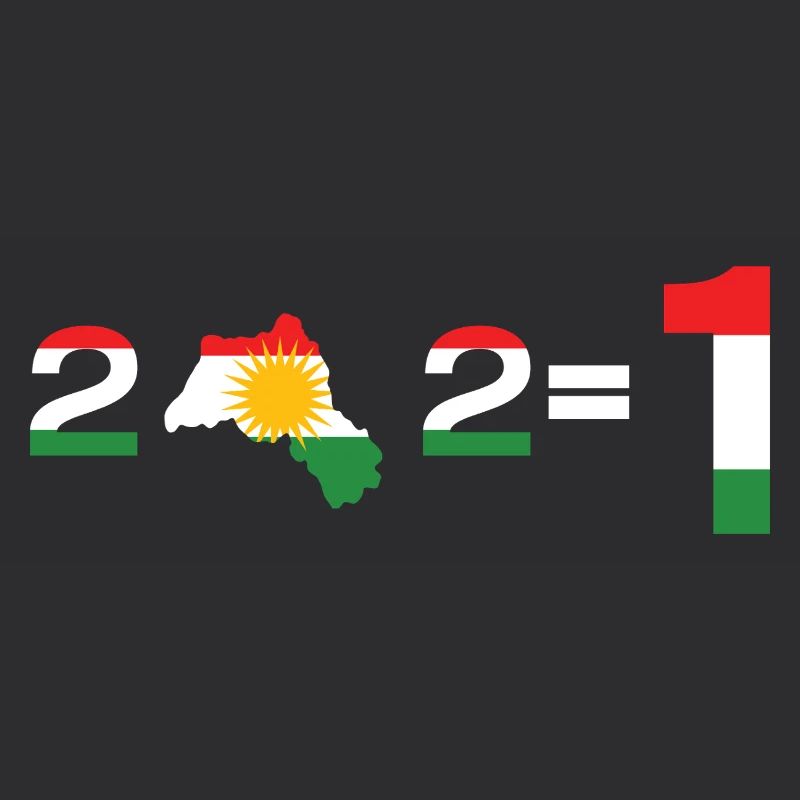 Kurdistan 2+2= 1 