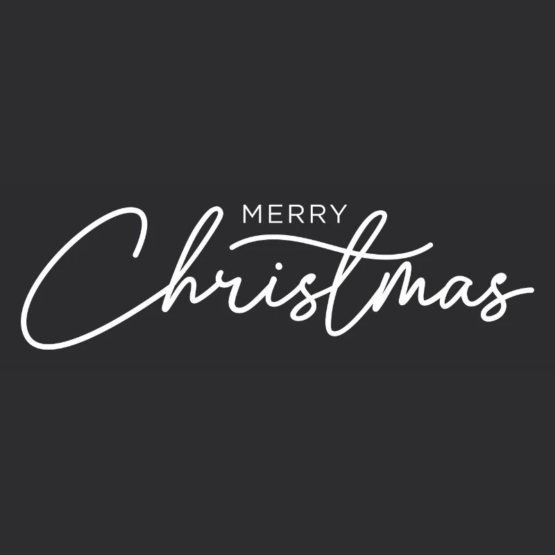 Elegant White Christmas Script