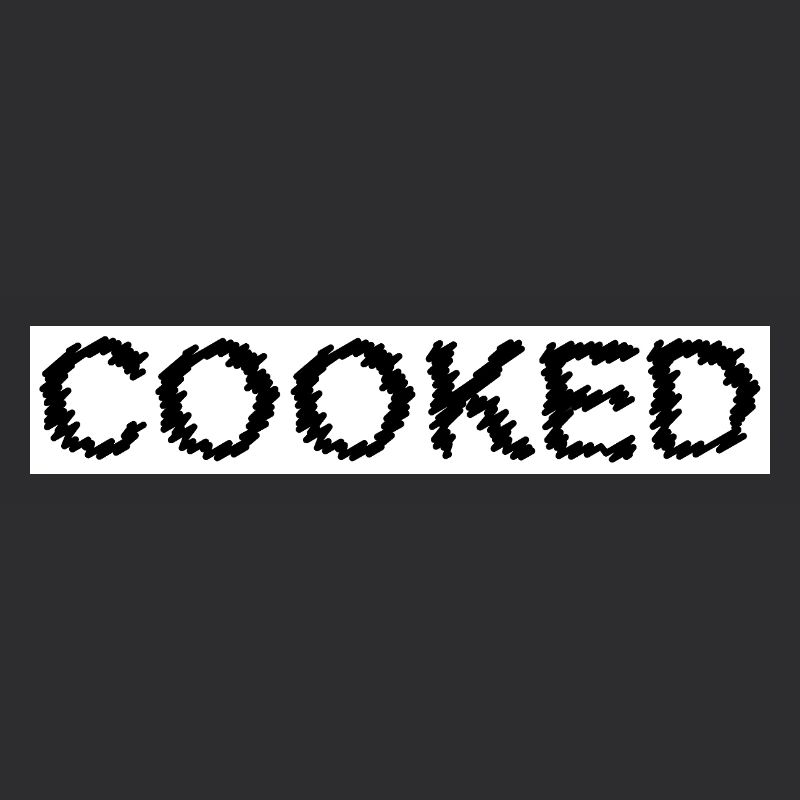 COOKED White and Black by Falsches Design