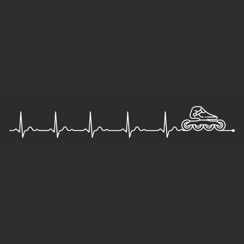 Roller Skater Heartbeat