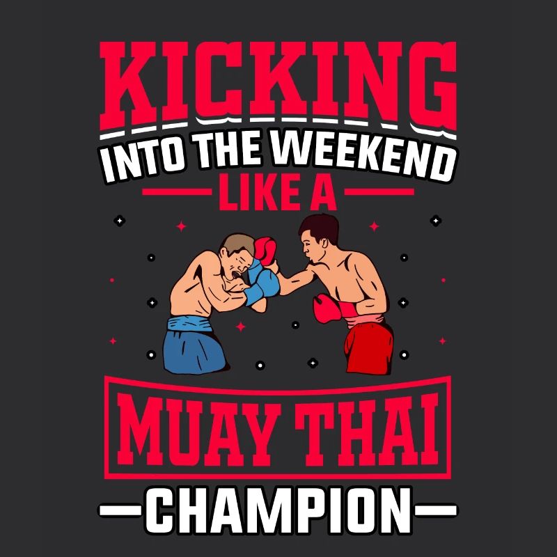 Kicking into the weekend like a muay thai champion