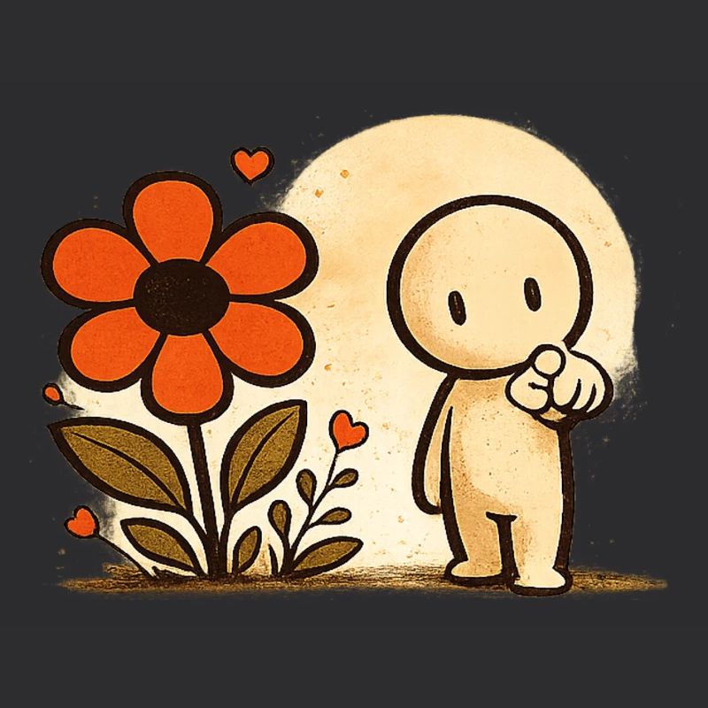 Der kleine Gedanke | Blume