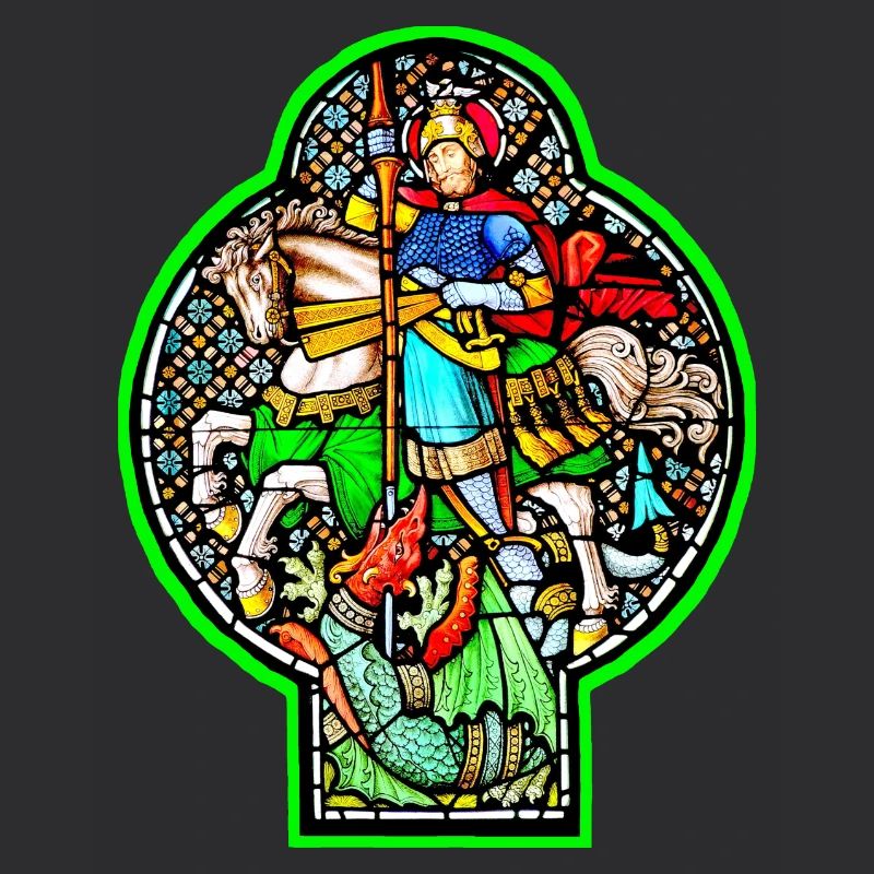 vitrail saint georg