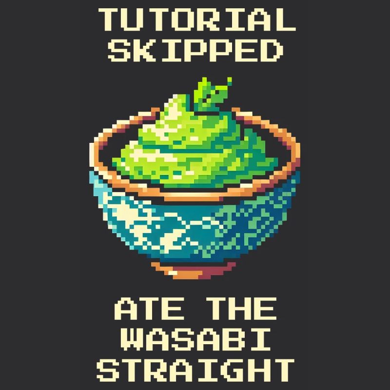 Tutorial skipped | Wasabi eaten pure