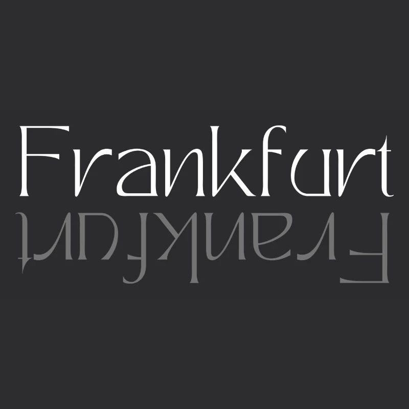 Frankfurt Wordmark Mirror