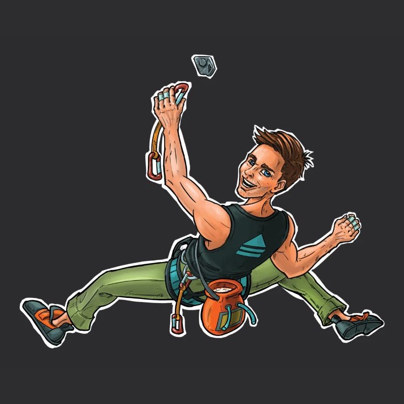Rock climber ( Sport climber ) 1