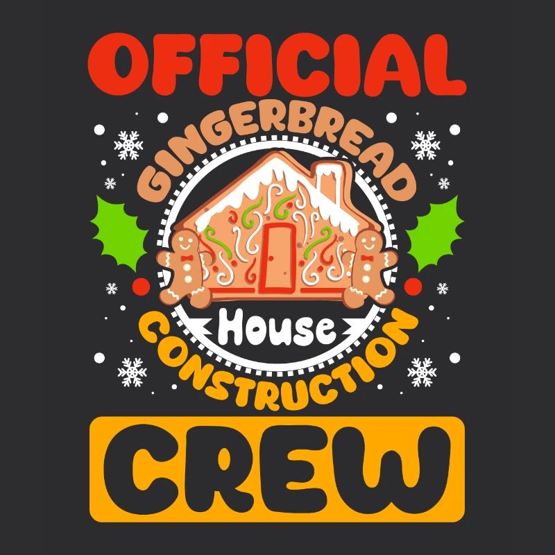 Official Gingerbread house construction crew