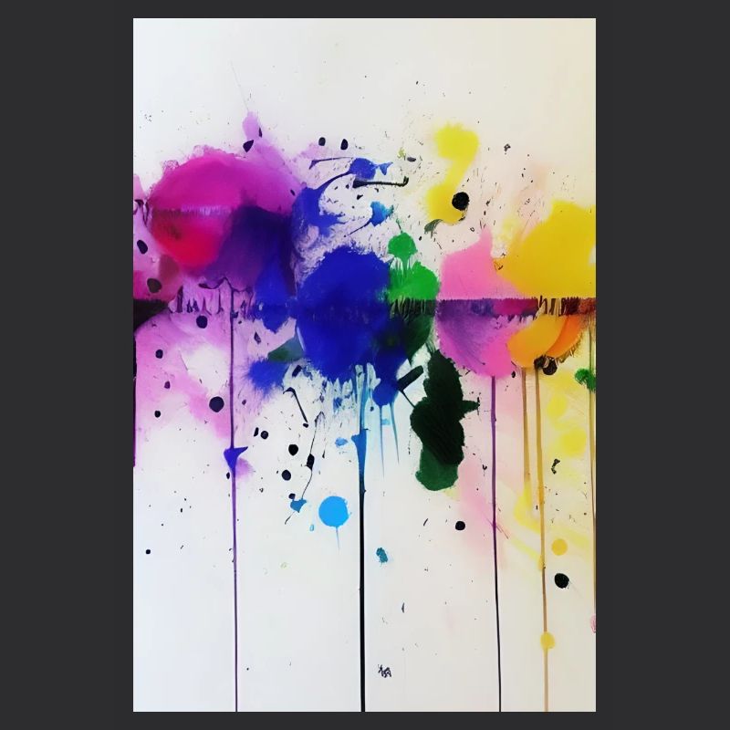 Paint splashes